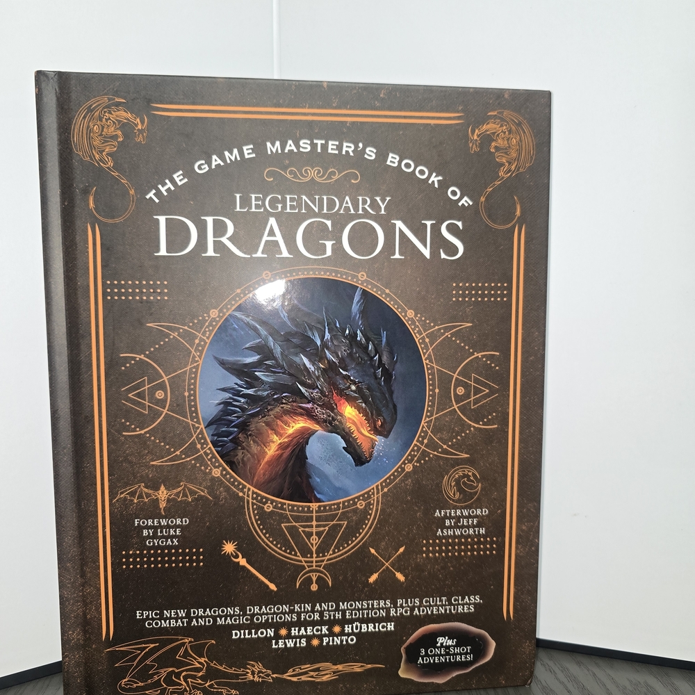 Legendary Dragons Hardcover Book